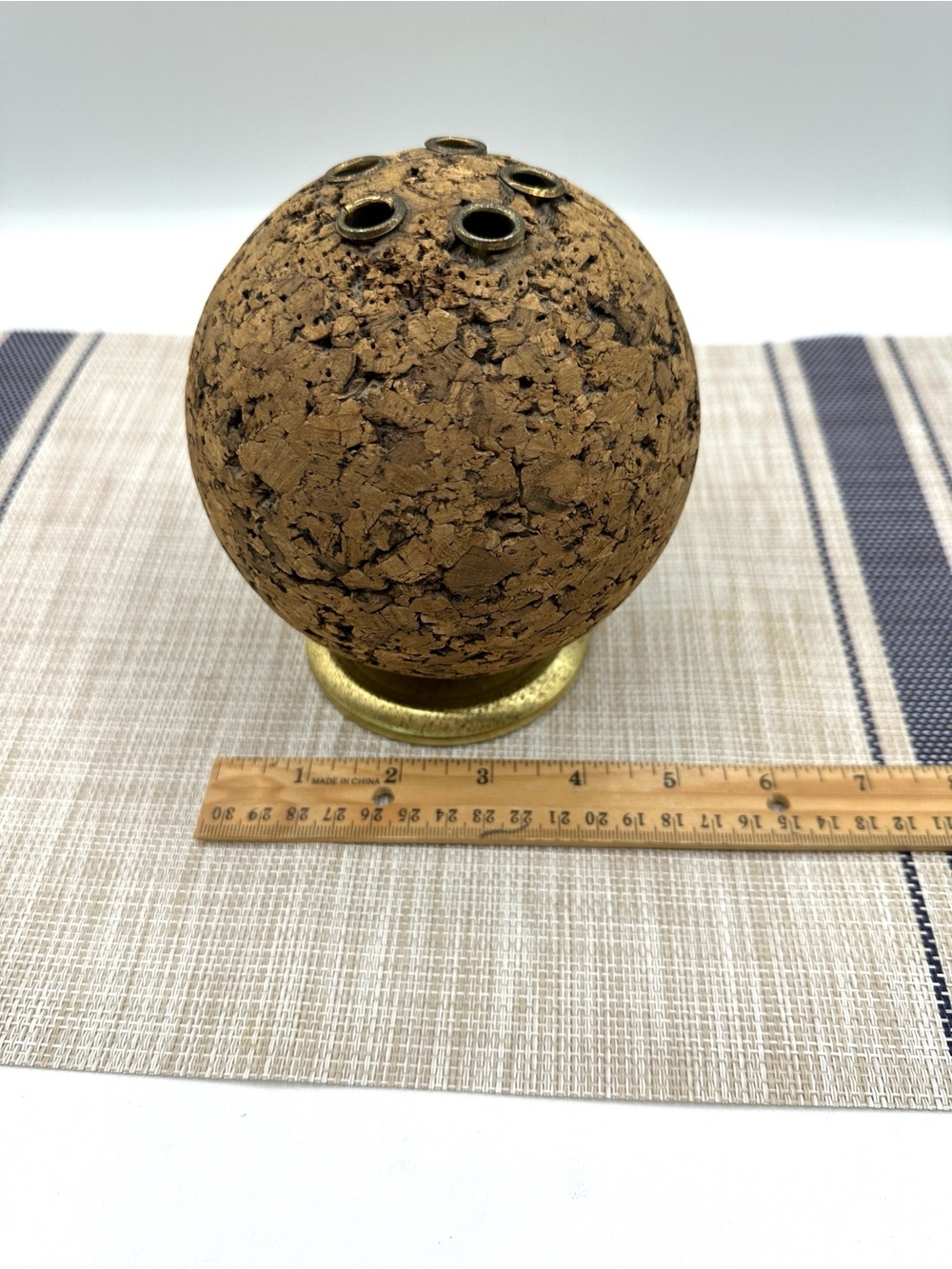 1970s Cork Pencil Globe - Picture 7 of 12